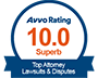 AVVO badge 10 - Attorney