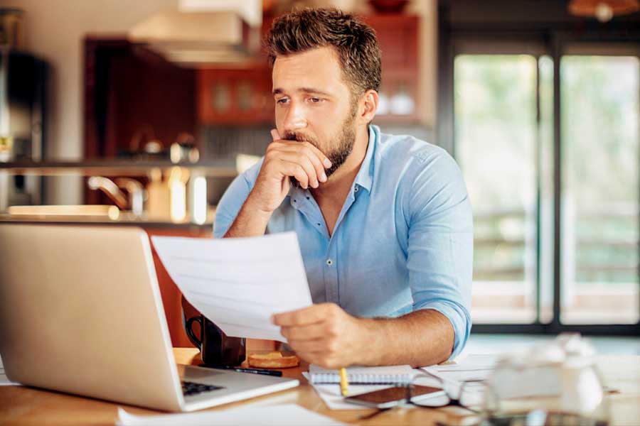 Laid off man worries about mounting bills and child support